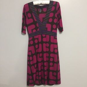 Custo Barcelona geometric dress